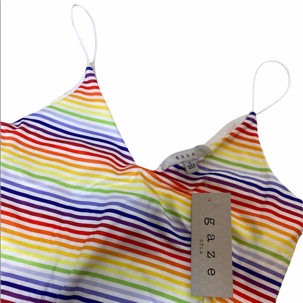 Gaze NWT Rainbow Bodysuit